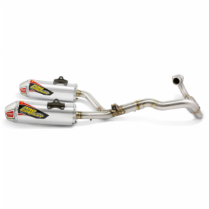 T-5 STAINLESS DUAL SYSTEM W/REMOVABLE SPARK ARRESTOR CRF450R 2013